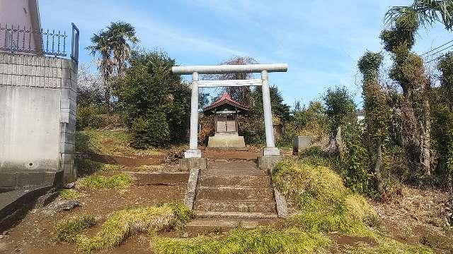 東京都武蔵村山市中藤1-14 神社（名称不明）の写真1