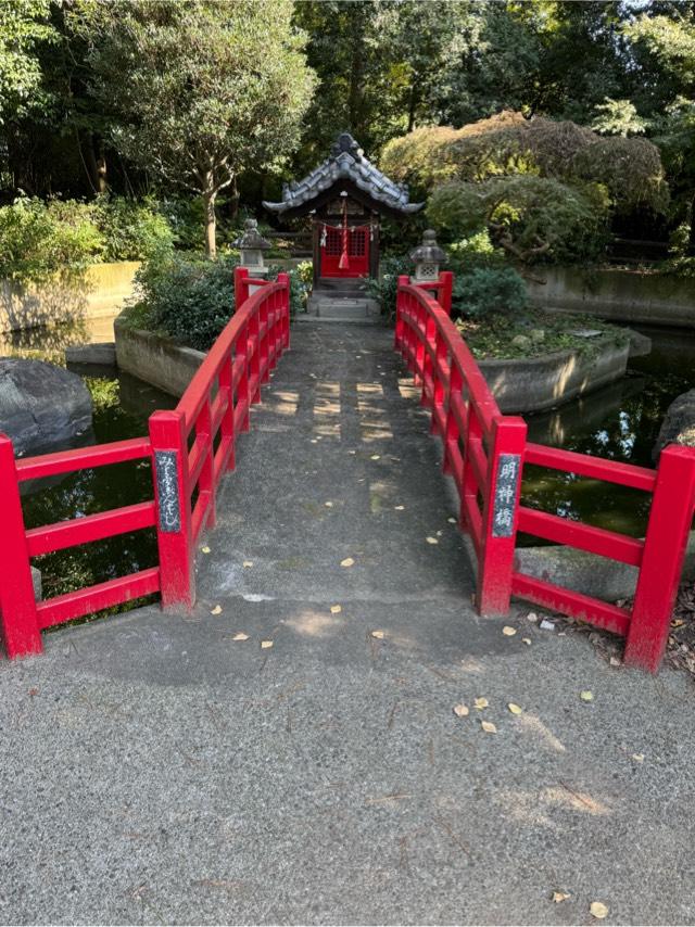 水上辨天(釣上神明宮境内社)の参拝記録1