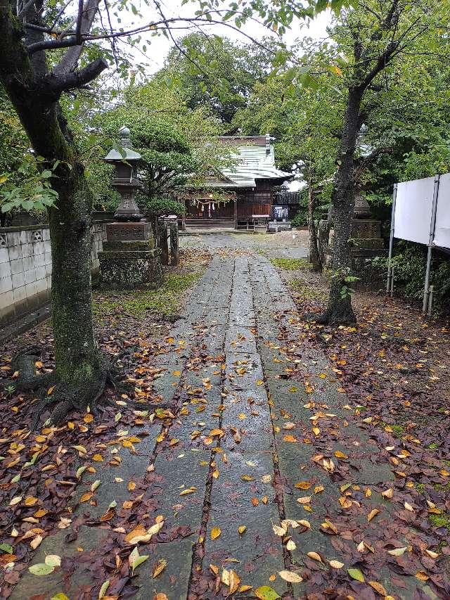 天神社等合祀社(釣上神明宮境内社)の参拝記録3