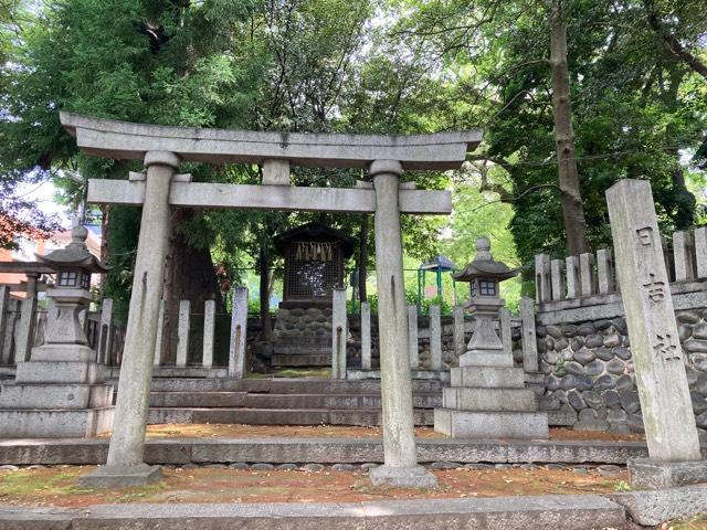 日吉社（白山神社）の参拝記録2