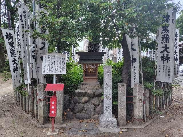 楠黒龍大神（闇之森八幡社）の参拝記録1