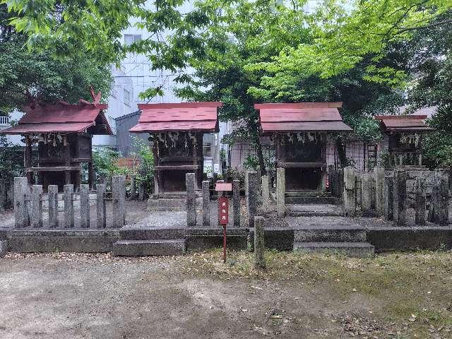 神明社、春日社、熱田社、天王社、秋葉社、香久土社（闇之森八幡社）の参拝記録1