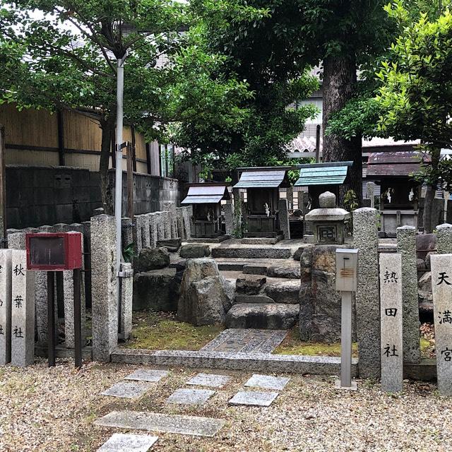 津島社、秋葉社、熱田社、天満宮（大秋八幡社）の参拝記録1