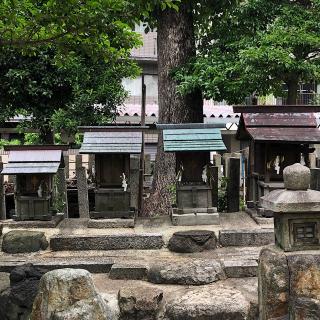 津島社、秋葉社、熱田社、天満宮（大秋八幡社）の参拝記録(ワヲンさん)