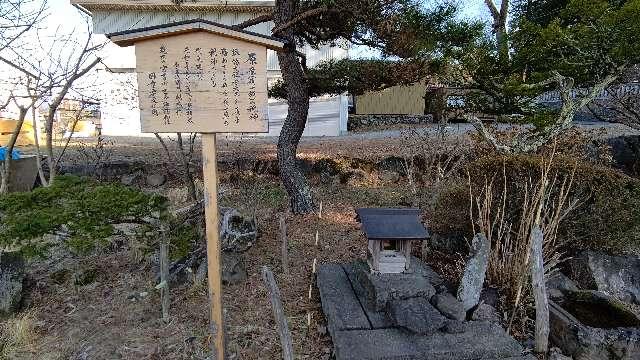 長野県諏訪市中洲神宮寺 原祝神の写真1