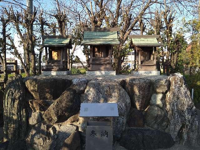 愛知県清須市清洲 秋葉神社、須佐之男神社、豊受神社の写真1