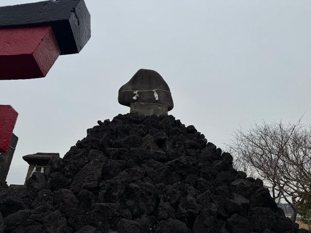 富士山遥拝所(石浜神社境内社)の参拝記録1