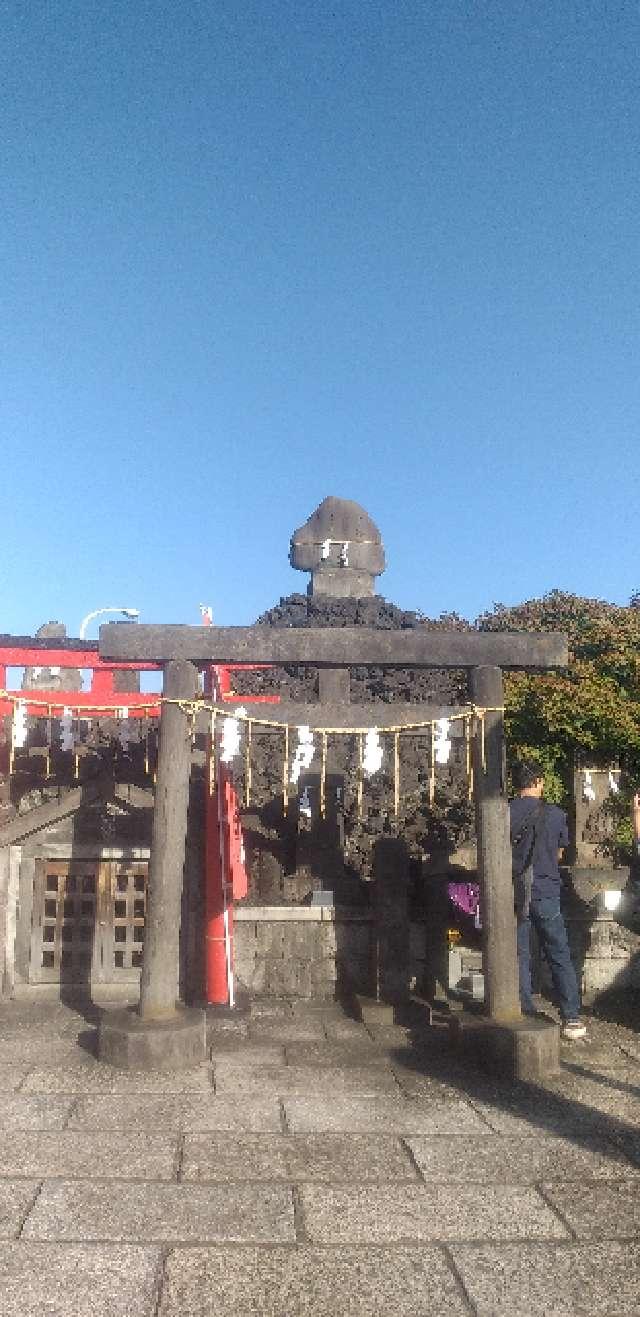 富士山遥拝所(石浜神社境内社)の参拝記録2