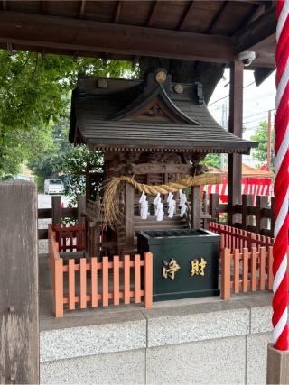 八坂神社(越谷香取神社境内社)の参拝記録(色部優兎さん)