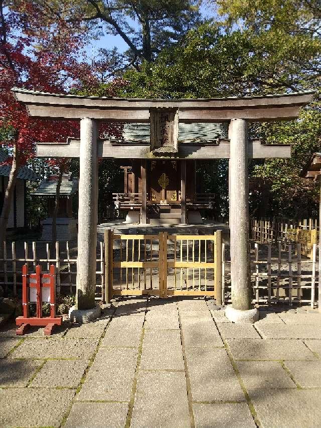 祖霊社(久伊豆神社境内社)の参拝記録1