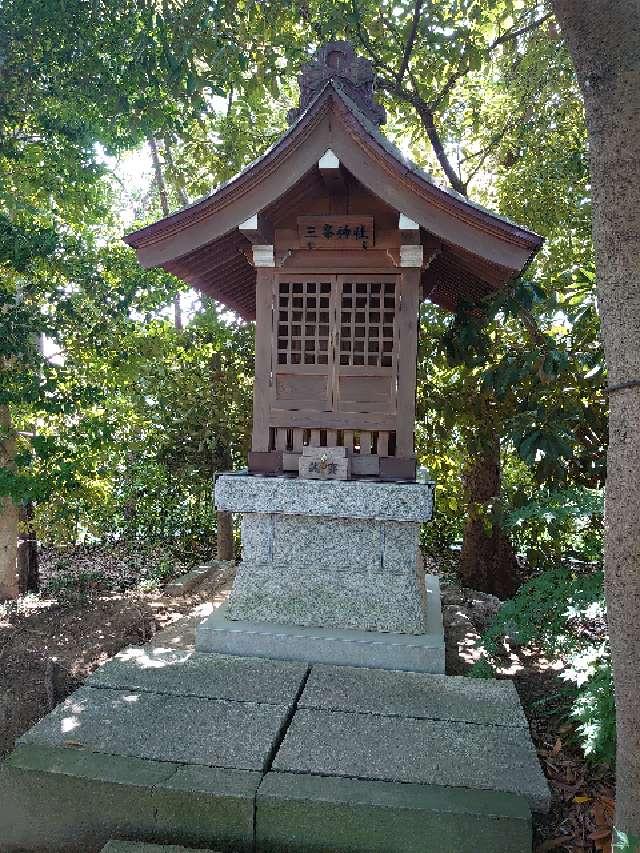 三峯神社1(久伊豆神社境内社)の参拝記録3