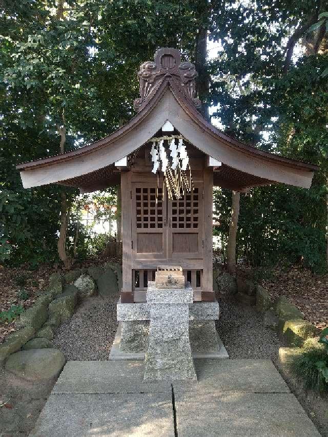 埼玉県越谷市越ヶ谷１７００ 御合神社(久伊豆神社境内社)の写真2