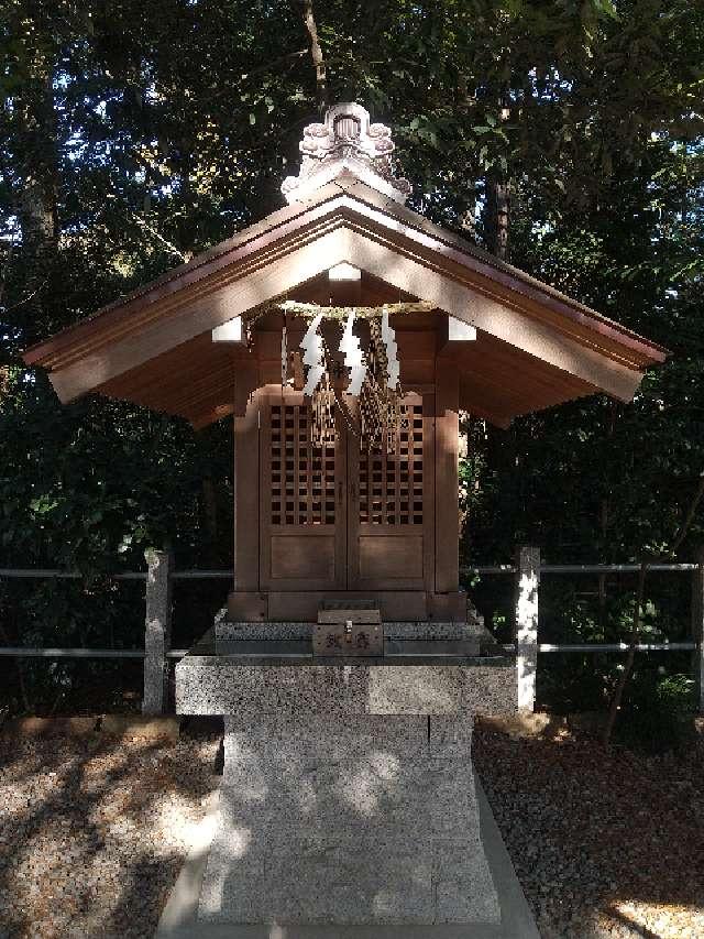 埼玉県越谷市越ヶ谷１７００ 御嶽神社(久伊豆神社境内社)の写真2