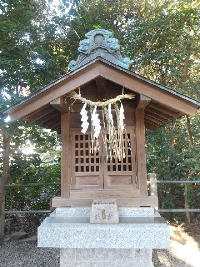 埼玉県越谷市越ヶ谷１７００ 諏訪神社(久伊豆神社境内社)の写真2