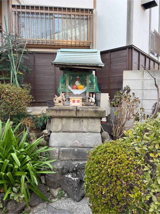 稲荷神社(白山神社境内社)の参拝記録1