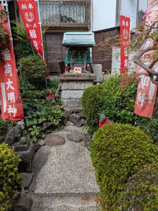 稲荷神社(白山神社境内社)の参拝記録(はくすみさん)