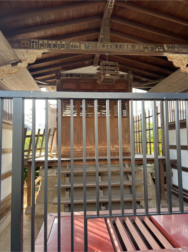 八幡神社(白山神社境内社)の参拝記録2
