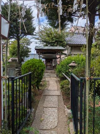 合祀神社(白山神社境内社)の参拝記録(はくすみさん)