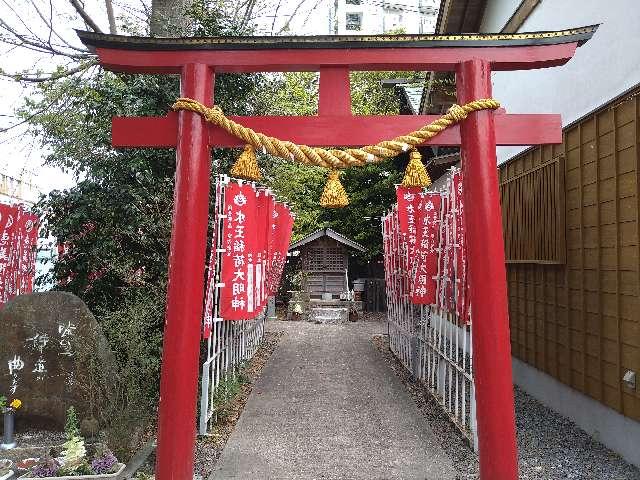 愛知県岡崎市島町 水玉稲荷大明神（恵美須神社）の写真1