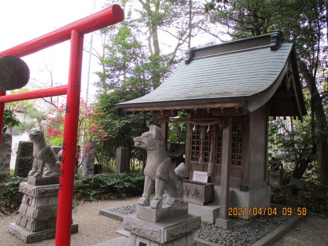 埼玉県熊谷市池上606 稲荷神社(古宮神社境内社)の写真2