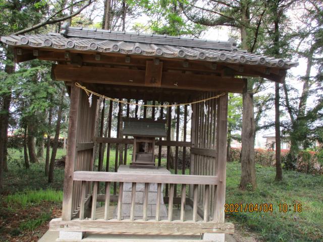 埼玉県熊谷市上川上36 竃社(伊弉諾神社境内社)の写真1