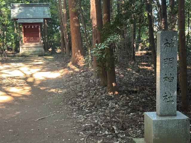 神明神社(鷲宮神社境内社)の参拝記録1