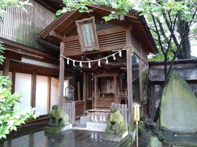 柿本人麻呂神社(川越氷川神社境内)の参拝記録1