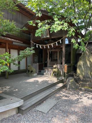 柿本人麻呂神社(川越氷川神社境内)の参拝記録(⛩️🐍🐢まめ🐢🐍⛩️さん)