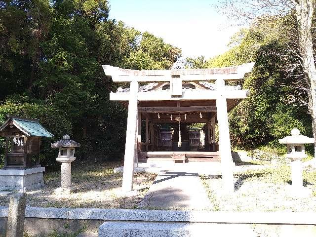 愛知県知多郡美浜町小野浦福島 多賀神社（八幡神社）の写真1