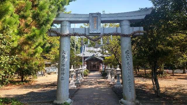 大島子諏訪神社の参拝記録1