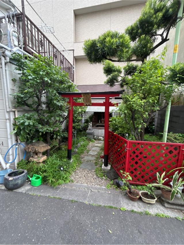 忍ヶ丘稲荷の参拝記録1