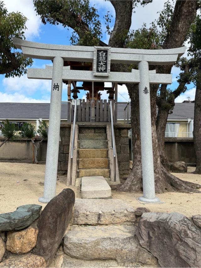 白龍大神(貴布禰神社境内)の参拝記録1