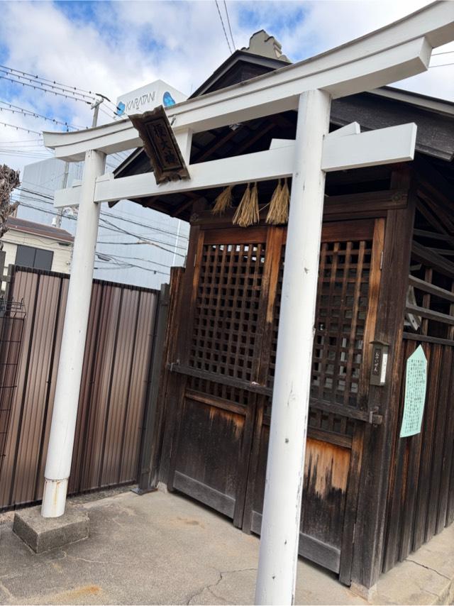 榎社(貴布禰神社境内)の参拝記録1