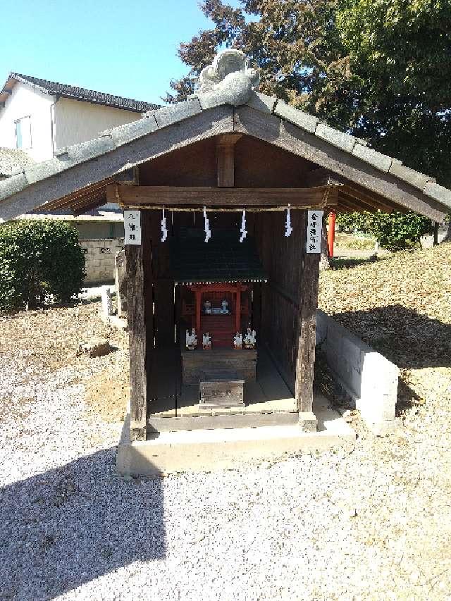 金守稲荷社・八幡社(勝呂神社境内社)の参拝記録1