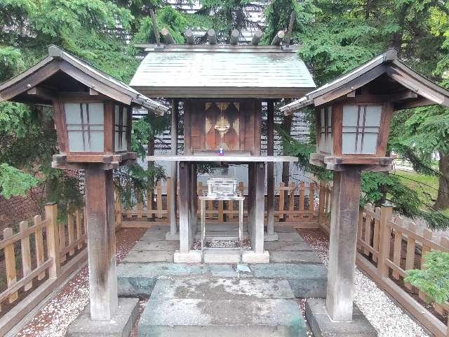 構内札幌神社の参拝記録1