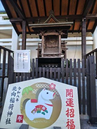 北向稲荷神社(猿江神社境内社)の参拝記録(はじめさん)