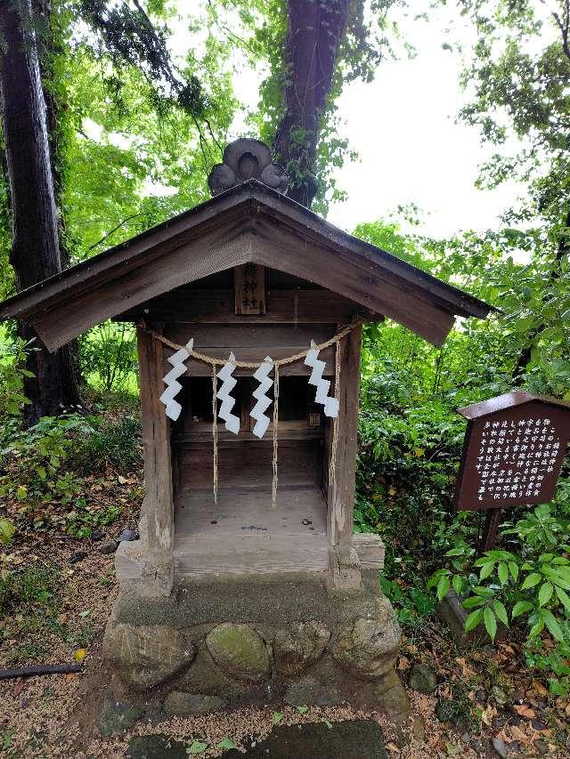 稲荷神社(登由宇気神社境内社)の参拝記録1