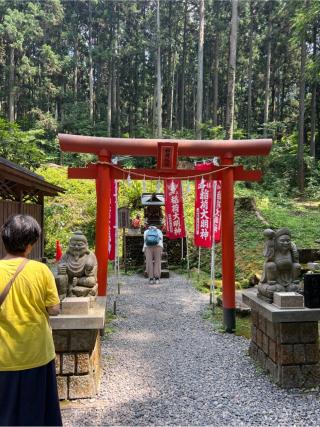 稲荷総社(御岩神社境内社)の参拝記録(⛩️🐍🐢まめ🐢🐍⛩️さん)