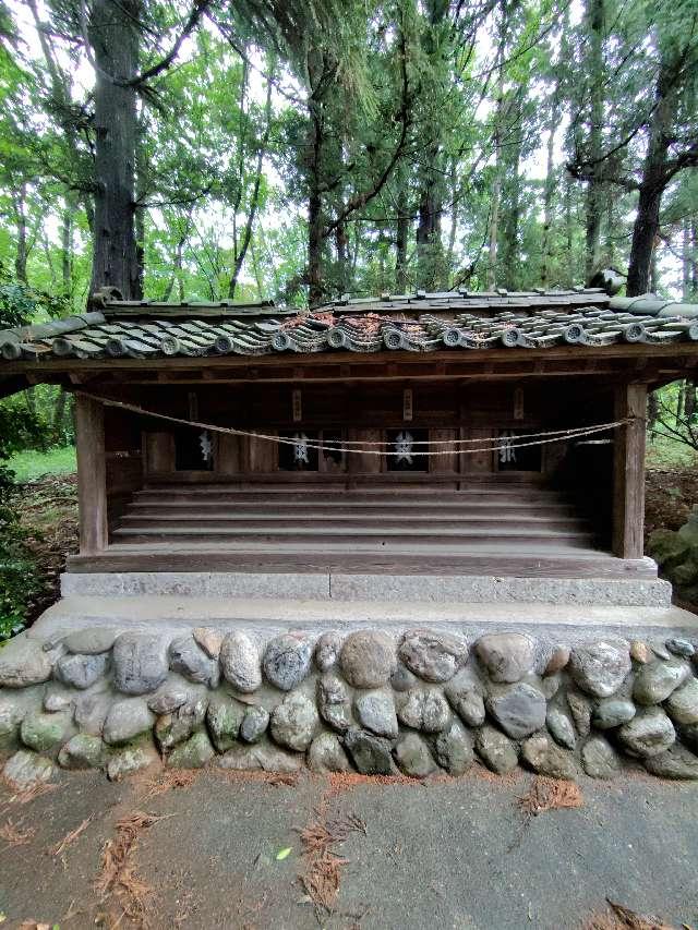 合祀社(八幡神社境内社)の参拝記録1