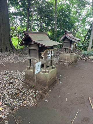 坂東神社(氷川女體神社境内社)の参拝記録(⛩️🐍🐢まめ🐢🐍⛩️さん)