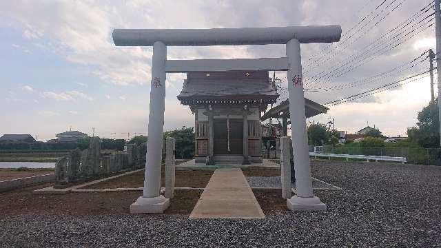 埼玉県吉川市深井新田 六社神社(深井新田)の写真2