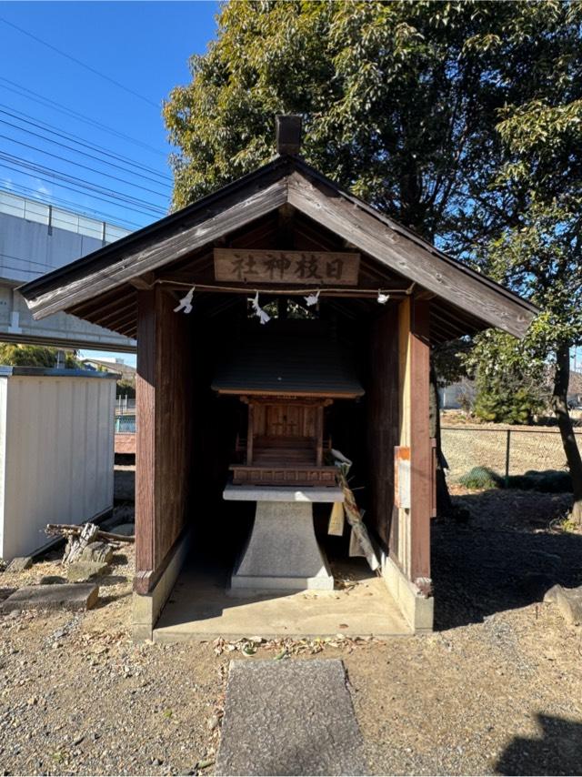 日枝神社(下忍愛宕神社境内社)の参拝記録2