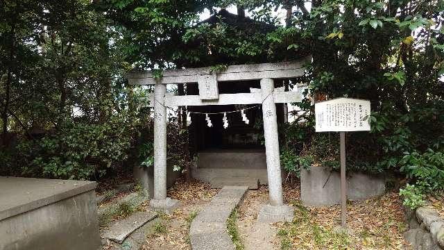 二の丸稲荷社(忍諏訪神社境内社)の参拝記録1