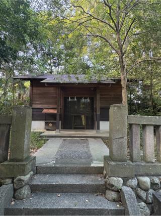 多度社・一目連社(忍諏訪神社境内社)の参拝記録(色部優兎さん)