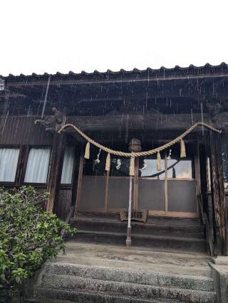 大島八幡神社の参拝記録(こまいぬおさん)