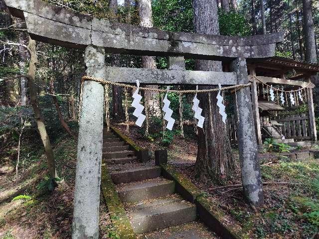 日光大室高靇神社奥宮の参拝記録1