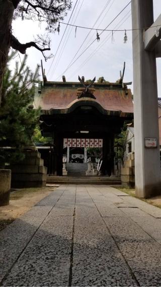 稲荷神社(艮神社 境内社)の参拝記録(ちえちえさん)