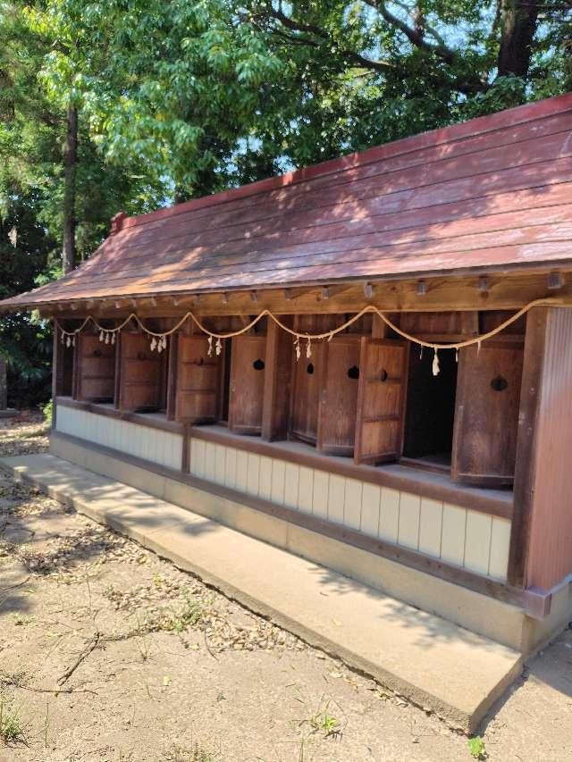 合祀社(野牛久伊豆神社境内社)の参拝記録1