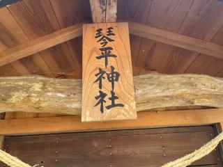 琴平神社（熊野神社境内社）の参拝記録(智恵子さん)