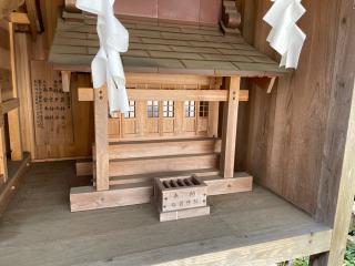 稲荷神社（熊野神社境内社）の参拝記録(智恵子さん)